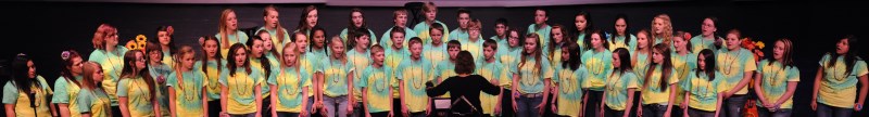 Middle School combined chorus